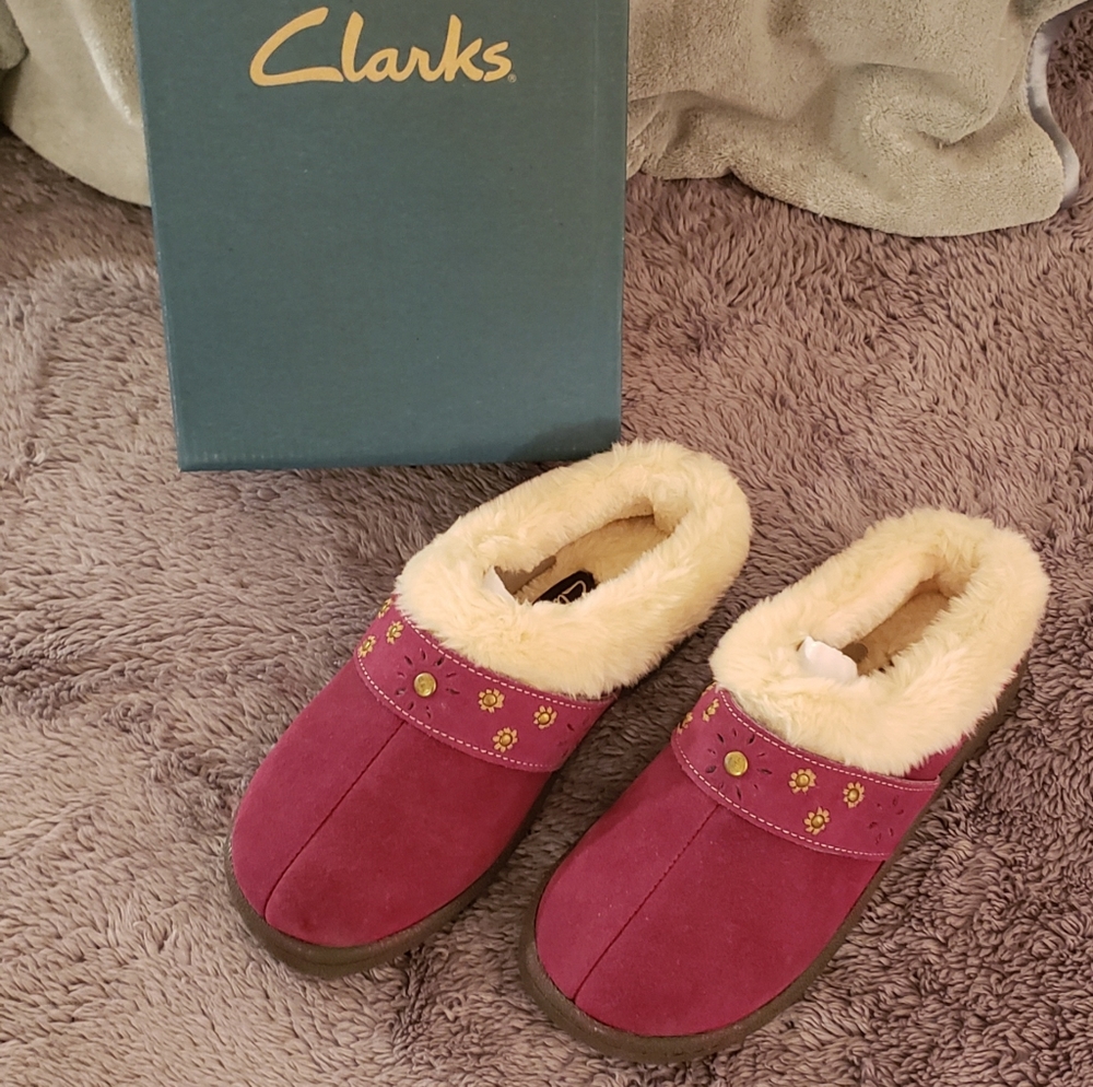 NWT - CLARKS - DAISY CLOG / OPEN-HEEL SLIPPER
